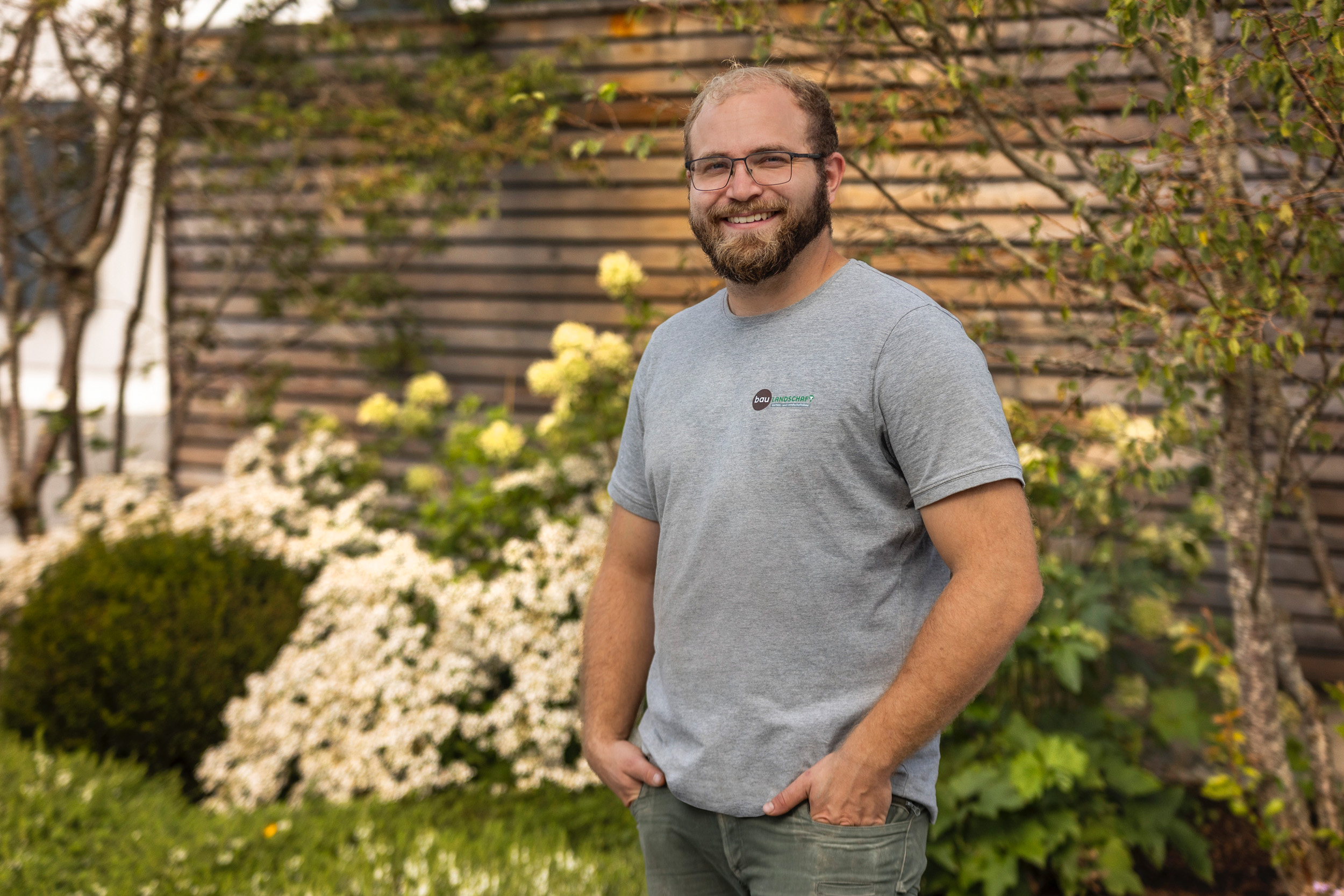 Daniel Schäfer; Angehender Meister im Garten-Landschaftsbau